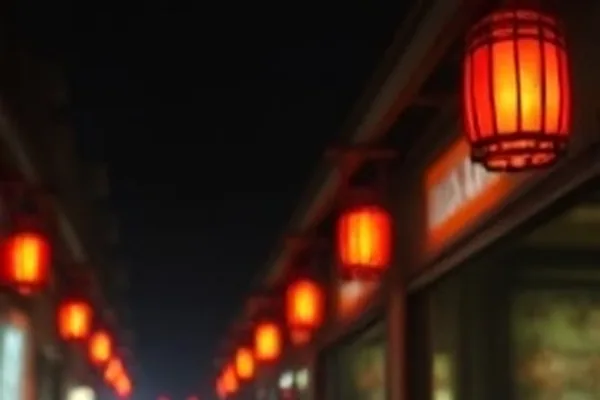 晚风收信 街角旧邮筒与夕照长影